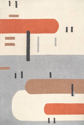 Alani Wool Modern Abstract Rug primary image