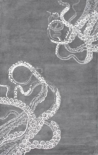 Midnight 2' 6" x 8' Octopus Tail Rug swatch