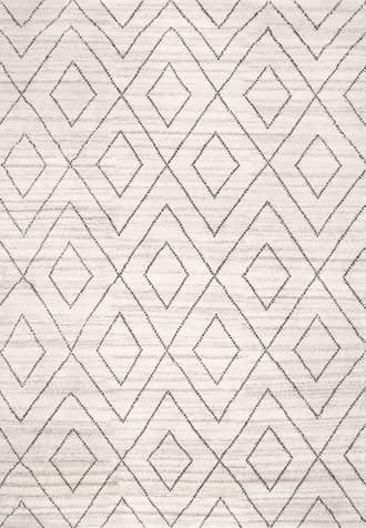 Hand Knotted Double Diamond Helix Rug primary image