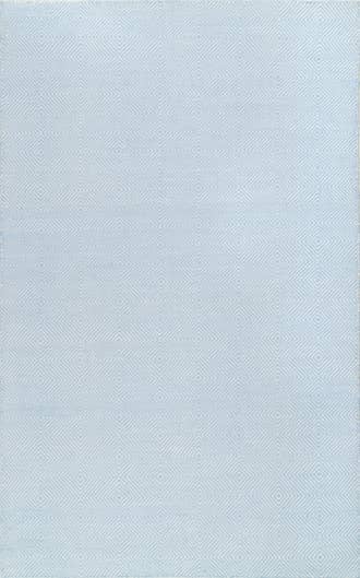 Light Blue Paddle Rug swatch