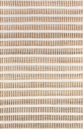 Elle Striped Jute Rug primary image