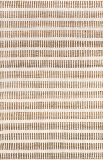 Elle Striped Jute Rug primary image