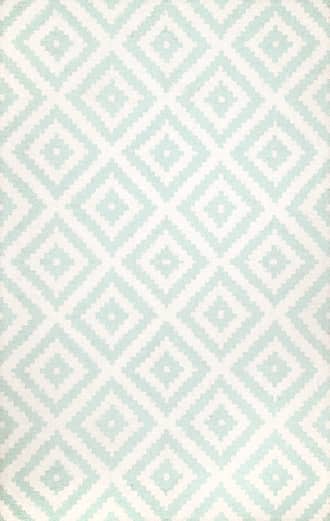 Aqua Scandinavia Diamond Rug swatch