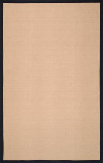 Black 8' Jute Rug swatch