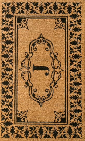 Monogrammed Outdoor Welcome Door Mat primary image