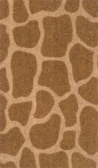 Giraffe Spotted Coir Doormat primary image