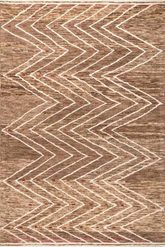 Addie Chevron Wool-Blend Rug primary image