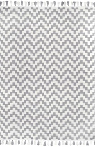 3' x 5' Flatwoven Chevrons with Tassels Rug primary image