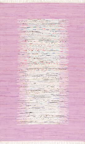 Lavender Turin Cotton Flatweave Rug swatch
