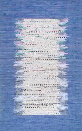 Denim Turin Cotton Flatweave Rug swatch
