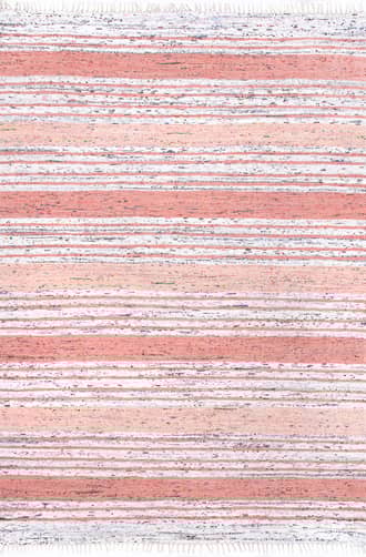 3' x 5' Flatwoven Mottled Stripes with Tassels Rug primary image