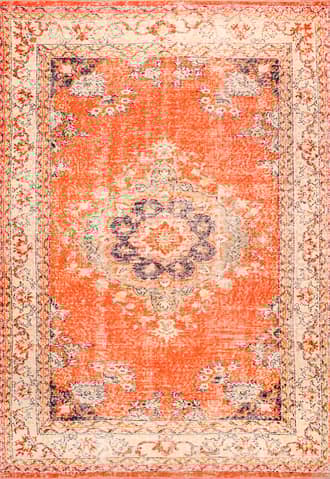 Classic Medallion Flatweave Rug primary image
