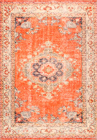 Classic Medallion Flatweave Rug primary image