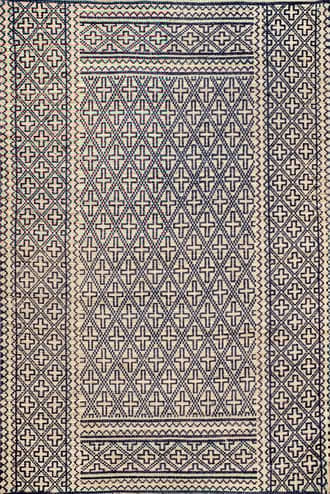9' x 12' Bella Jute Trellis Rug primary image