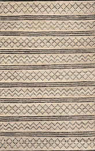 Jute Geometric Stripes Rug primary image