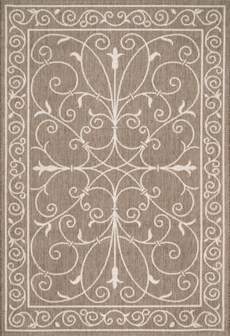 Beige Krem Indoor/Outdoor Rug swatch