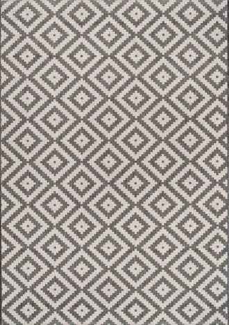 Indoor/Outdoor Diamond Trellis Rug primary image