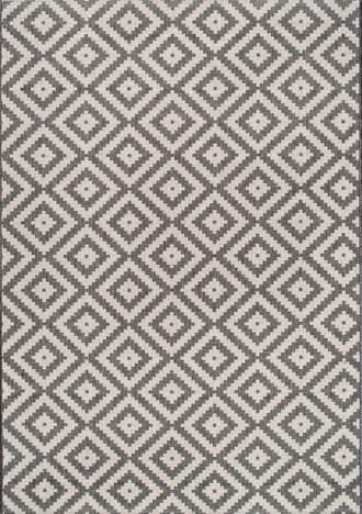 Indoor/Outdoor Diamond Trellis Rug primary image