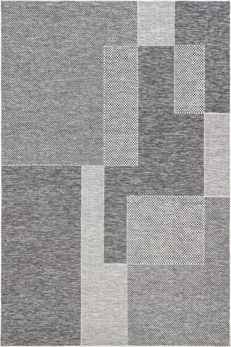 Abbye Layered Geometric Indoor/Outdoor Rug primary image