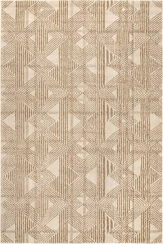 Brandy Diamond Striped Rug primary image