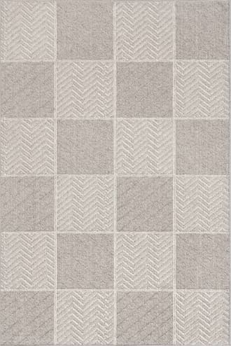 6' 7" x 9' Yelena Contemporary Checkered Rug primary image