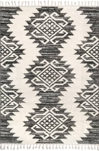 Reese Textured Tasseled Rug primary image