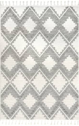 Felia Zig Zag Tasseled Rug primary image