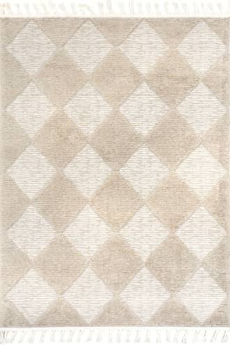 Aylin Diamond Tasseled Rug primary image