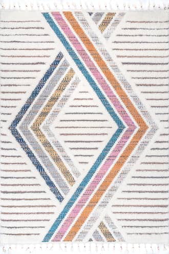 Celeste Rainbow Shag Rug primary image