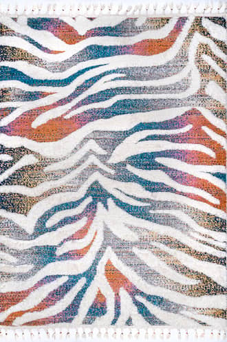 Jolene Zebra Shag Rug primary image