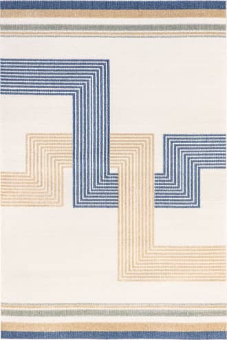 Dani Geometric Peaks Indoor/Outdoor Rug primary image