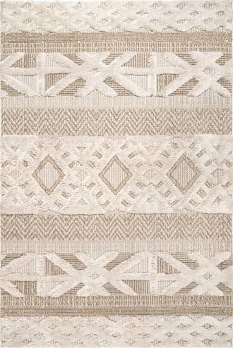Mandy Textured Geometric Rug primary image