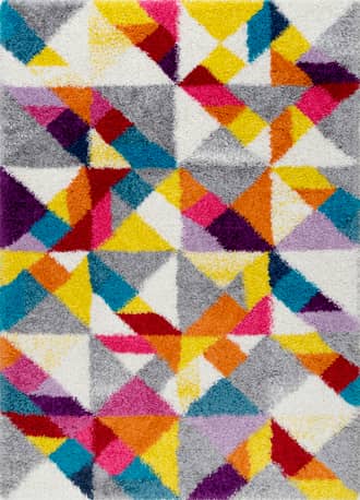 Modern Mosaic Shag Rug primary image