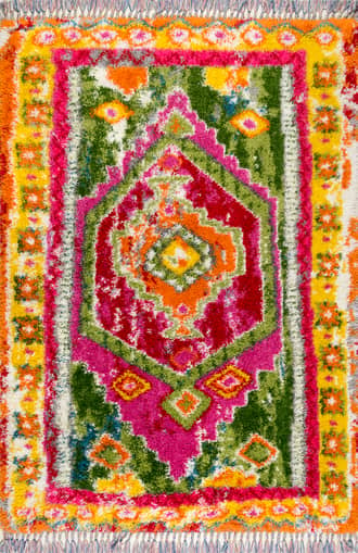 Fiesta Medallion Shag Rug primary image