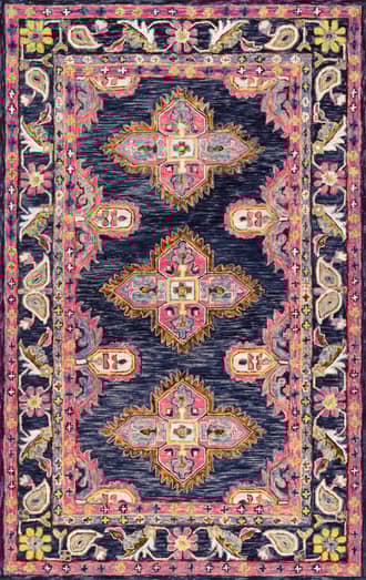Wool Bordered Rug primary image