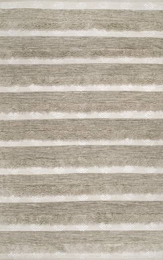 Shaggy Diamond Striped Flatweave Rug primary image