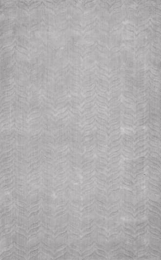 Gray Carved Chevron Rug swatch