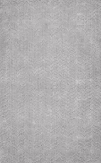 Grey Carved Chevron Rug swatch