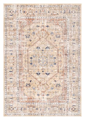 Gold Florid Dreams Rug swatch