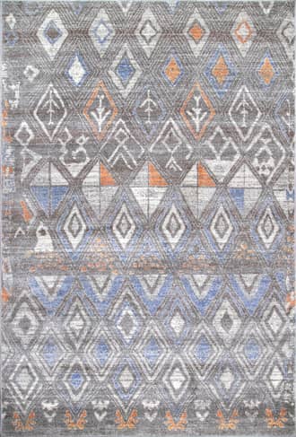 Tribal Diamond Trellis Rug primary image