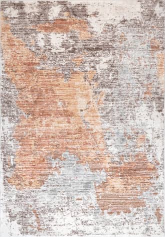 Light Grey 4' x 6' Faded Vintage Rug swatch
