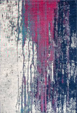 Pink 10' Serene Waterfall Rug swatch