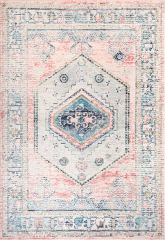 Distressed Jewel Medallion Rug primary image