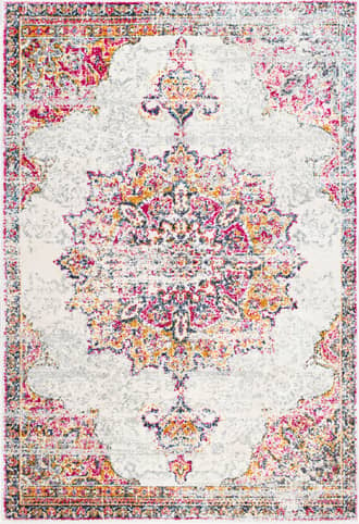 Sunny Wildflower Medallion Rug primary image