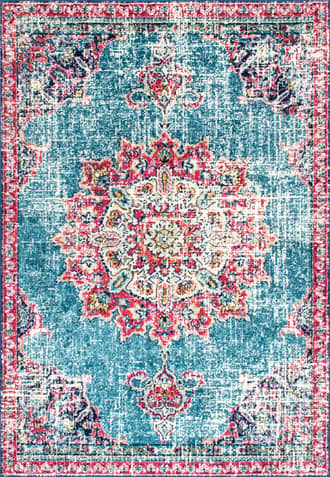 Sunny Wildflower Medallion Rug primary image