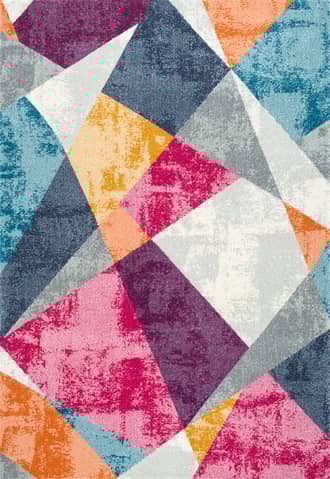 Abstract Mosaic Landscape Rug primary image