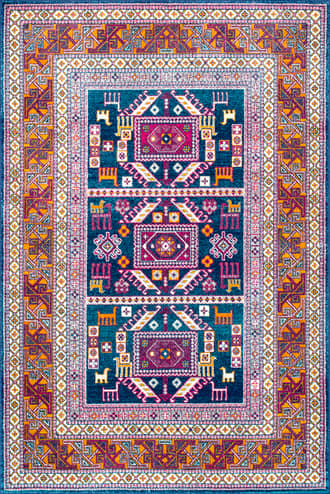 Paneled Geometric Rug primary image