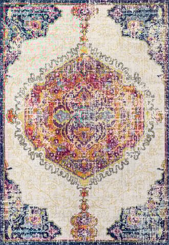 4' x 6' Frilly Corinthian Medallion Rug primary image