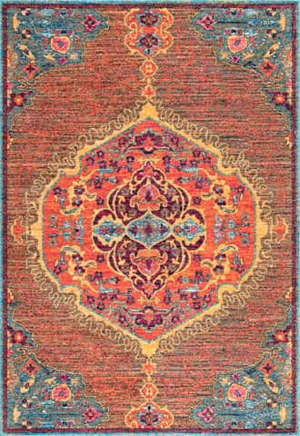 Frilly Corinthian Medallion Rug primary image