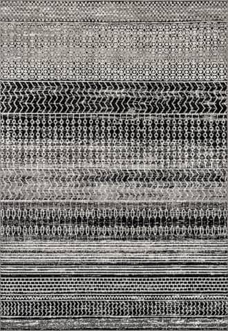 8' Banded Abacus And Stripes Rug primary image